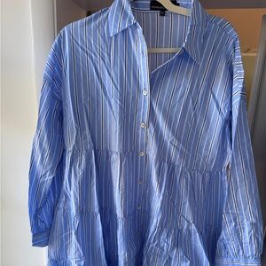 Tuckernuck Button Up Shirt Dress